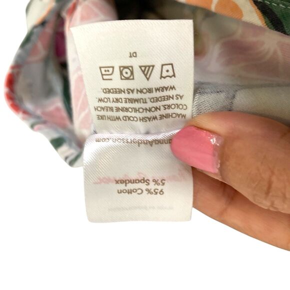 Hanna Andersson Zesty Citrus Super Soft Skater Dress Colorful Girls 5 110 - Picture 10 of 12